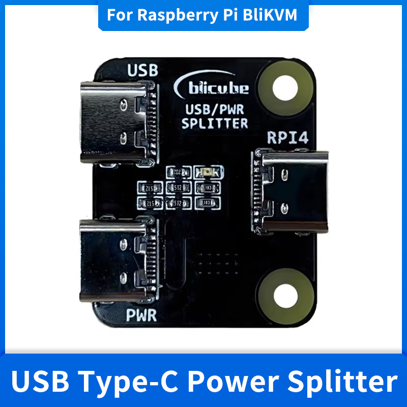 Banana Pi Bpi-M5 - Raspberry piボード用のUSB電源スプリッター,hdmi互換のタイプCインターフェース電源アダプター,1 in 2,csi,blikfm,kfm over ip