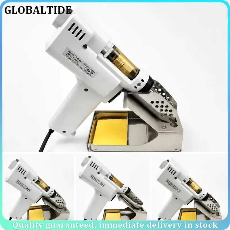 Desoldering Gun Vacuum Electric - 110V/220V電動はんだ除去ガン 100W真空はんだ除去ポンプ 吸着ツール PCB修理 溶接除去装置