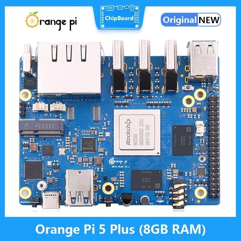 オレンジパイ 5 プラス 8 ギガバイト RAM RK358 - Orange Pi 5 Plus 16Gb のレビューと価格