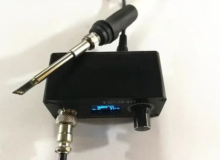 ミニ T12 STC OLED デジタルはんだ付けステーショ - Soldering Station T12 Oled のレビューと価格