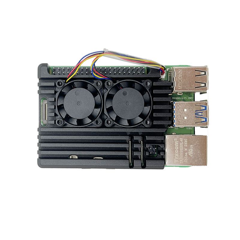 Raspberry Pi 第5世代 デュアルファン放熱ケース - Raspberry Pi 5 8Gb Kit のレビューと価格