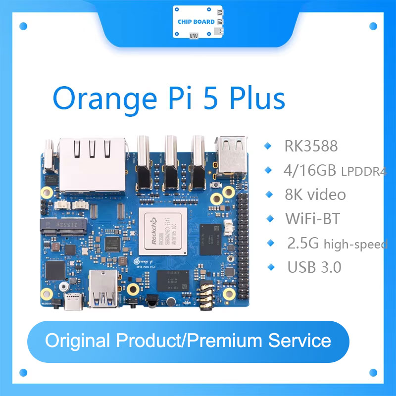 オレンジパイ5プラスシングルボードコンピューター,Rk358 - Orange Pi 5 Plus 16Gb のレビューと価格